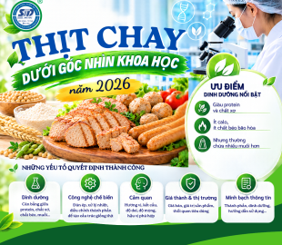 Thịt chay dưới góc nhìn khoa học năm 2026